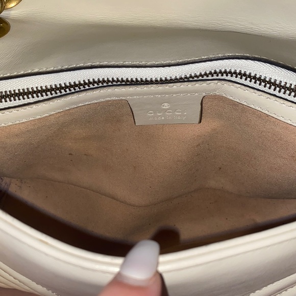 GG Marmont small matelassé shoulder bag I have box and authenticity cards - Picture 13 of 17